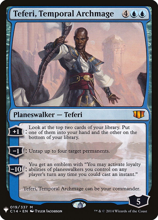Teferi, Temporal Archmage [The List] (C14-19)