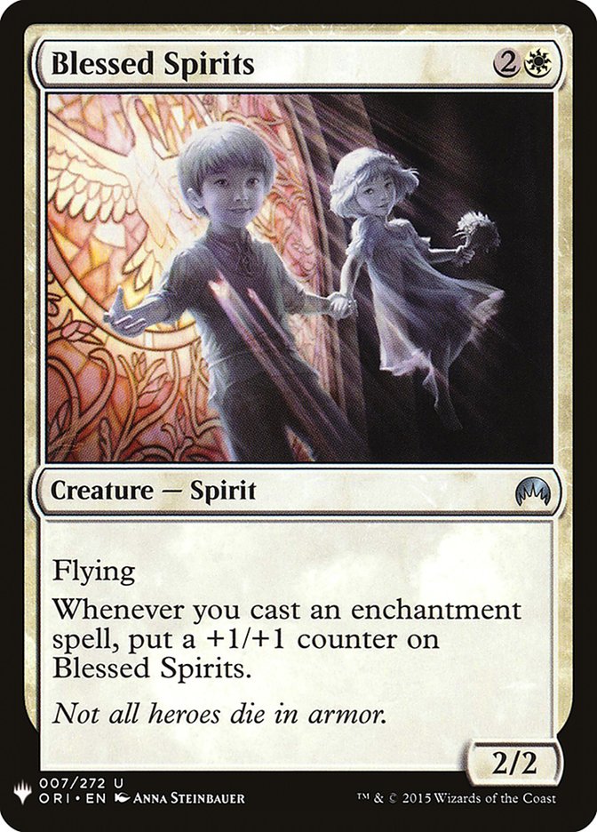 Blessed Spirits [The List] (ORI-7)