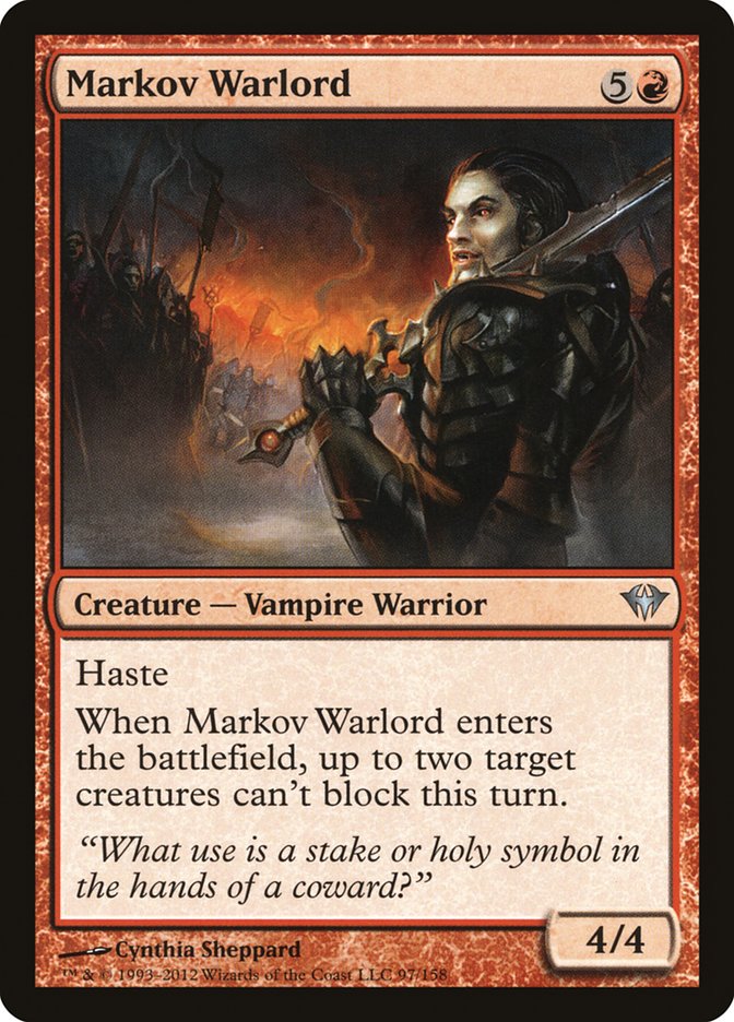 Markov Warlord [Dark Ascension] (97)