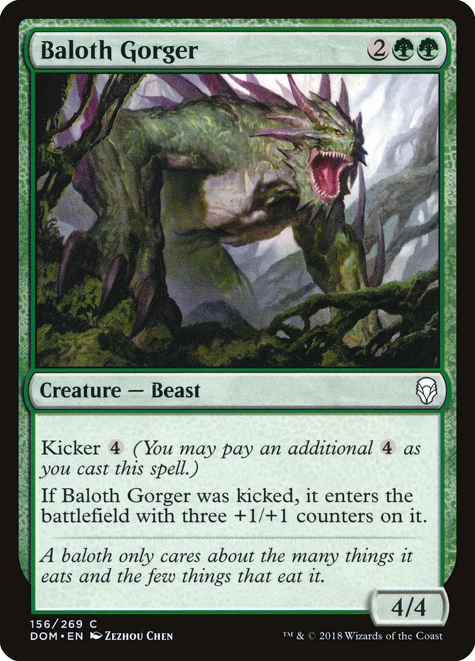 Baloth Gorger [Dominaria] (156)