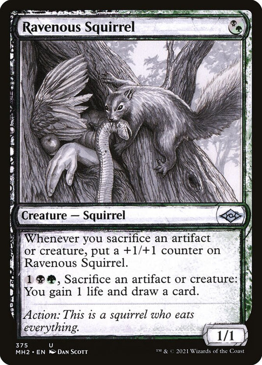 Ravenous Squirrel [Modern Horizons 2] (375)
