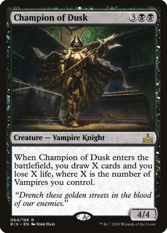 Champion of Dusk [Rivals of Ixalan] (64)