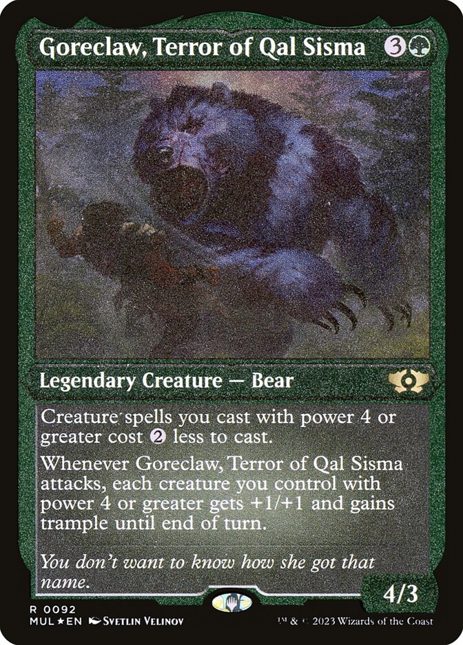 Goreclaw, Terror of Qal Sisma [Multiverse Legends] (92)