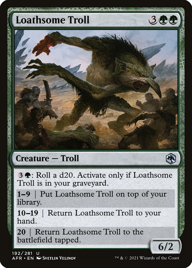Loathsome Troll [Adventures in the Forgotten Realms] (192)