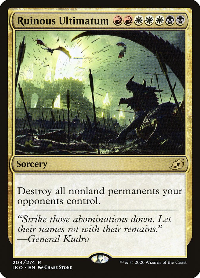 Ruinous Ultimatum [Ikoria: Lair of Behemoths] (204)