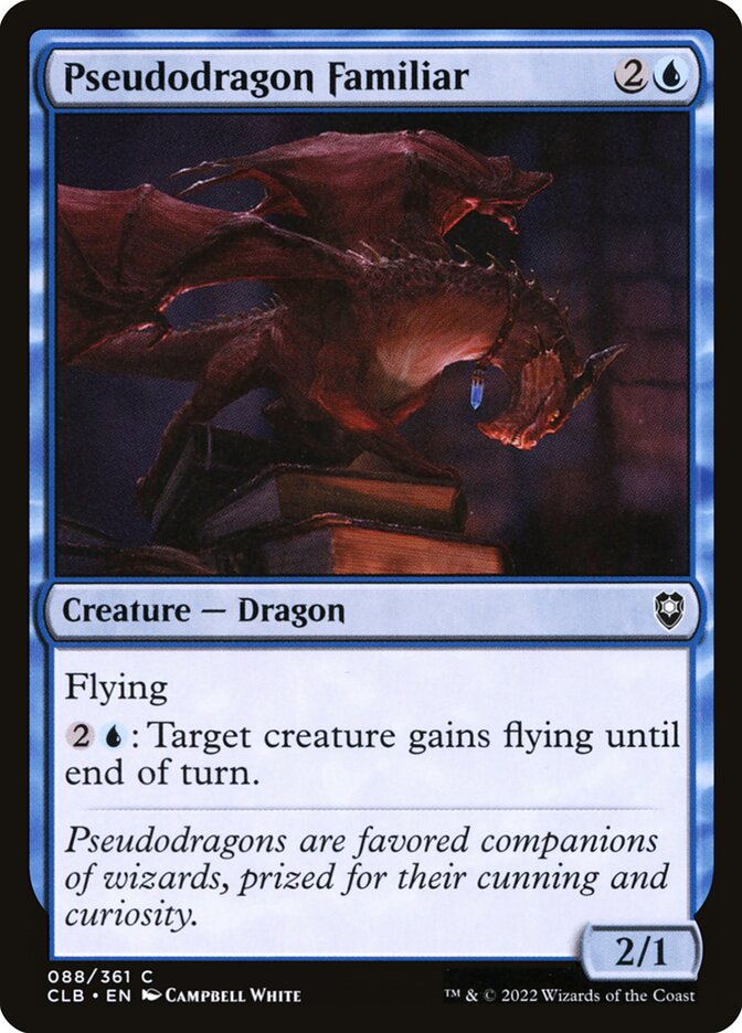 Pseudodragon Familiar [Commander Legends: Battle for Baldur's Gate] (88)