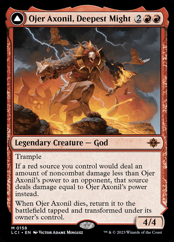 Ojer Axonil, Deepest Might [The Lost Caverns of Ixalan] (158)