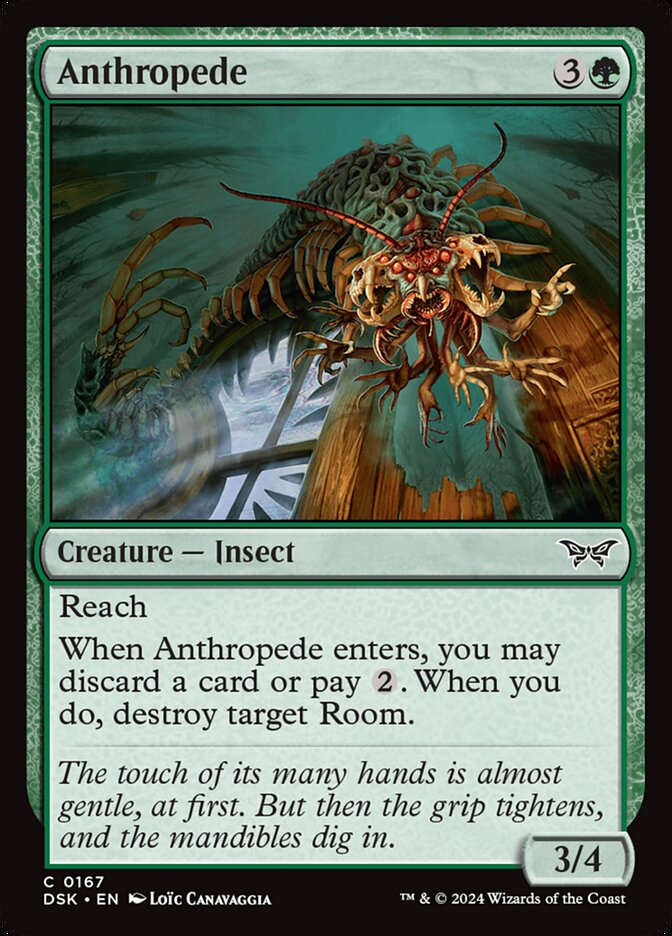 Anthropede [Duskmourn: House of Horror] (167)