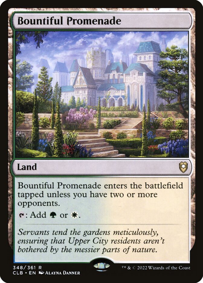 Bountiful Promenade [Commander Legends: Battle for Baldur's Gate] (348)