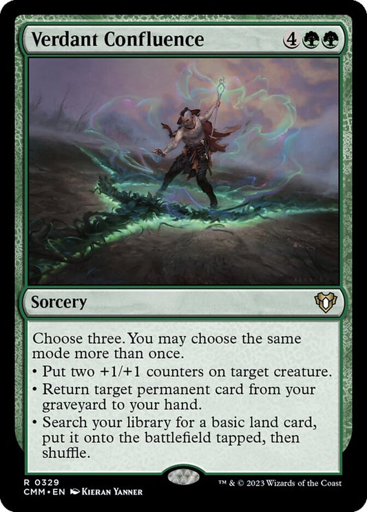 Verdant Confluence [Commander Masters] (329)