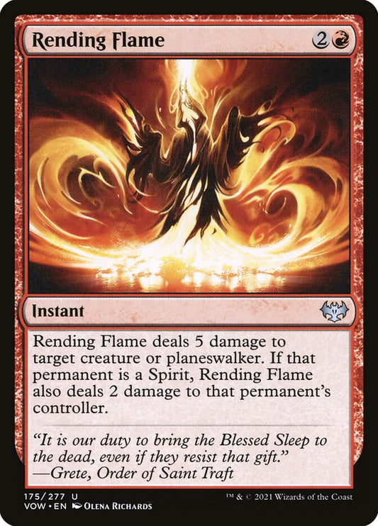 Rending Flame [Innistrad: Crimson Vow] (175)