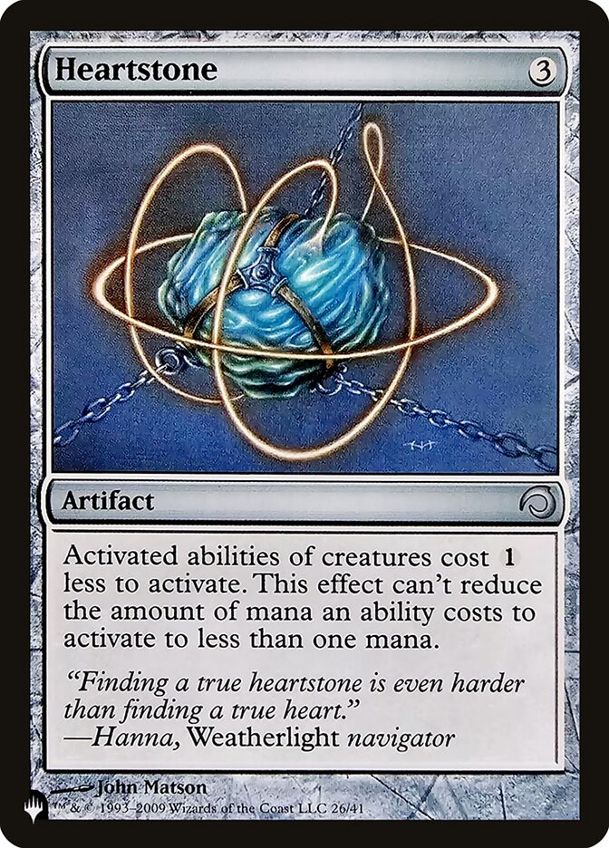 Heartstone [The List] (H09-26)