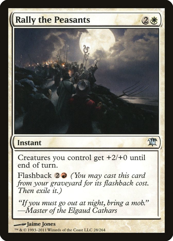 Rally the Peasants [Innistrad] (28)