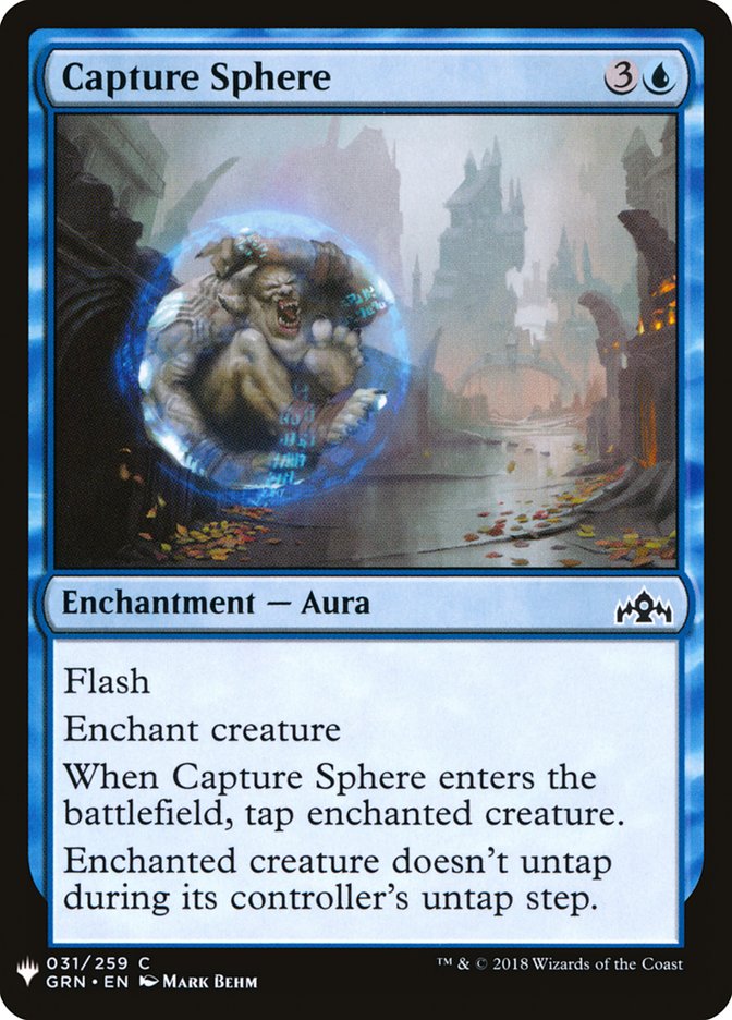 Capture Sphere [The List] (GRN-31)