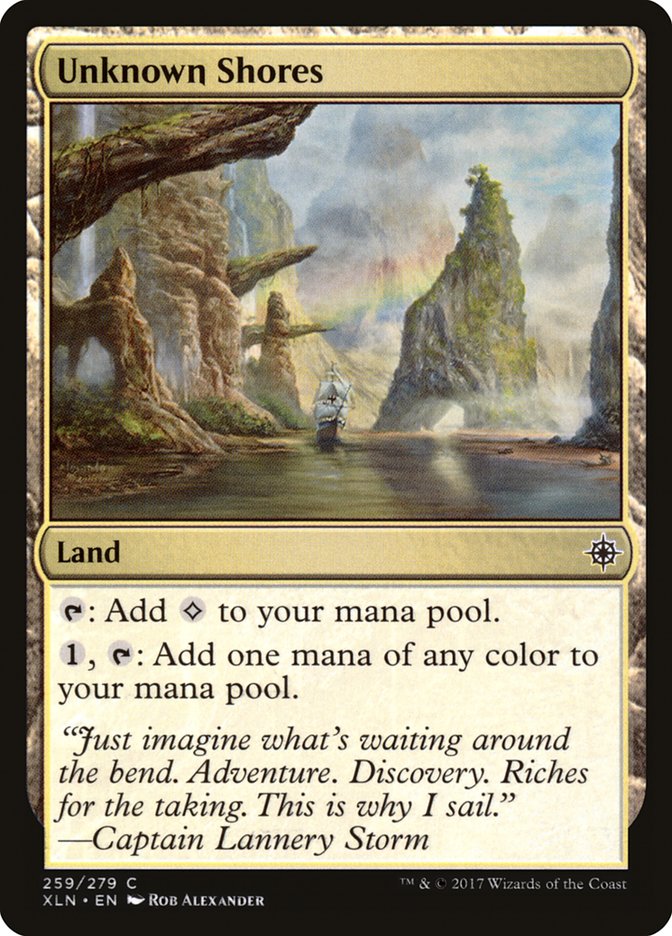 Unknown Shores [Ixalan] (259)