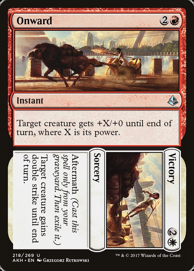 Onward // Victory [Amonkhet] (218)