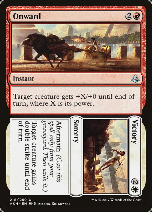 Onward // Victory [Amonkhet] (218)
