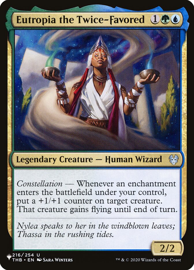 Eutropia the Twice-Favored [The List] (THB-216)