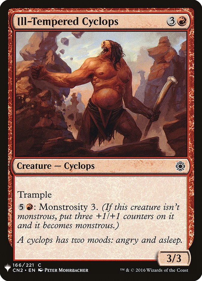 Ill-Tempered Cyclops [The List] (CN2-166)