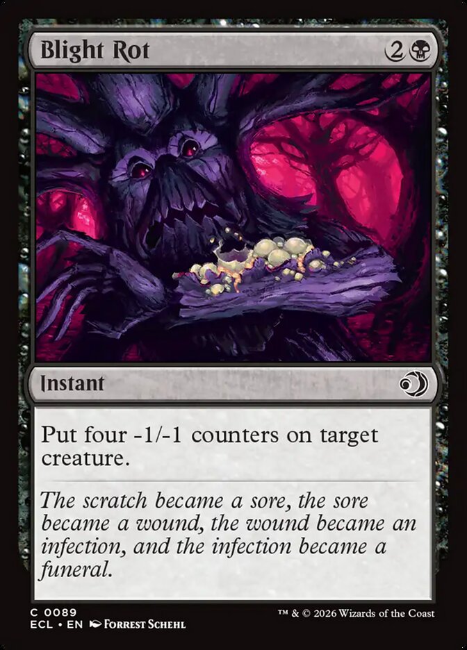 Blight Rot [Lorwyn Eclipsed] (89)