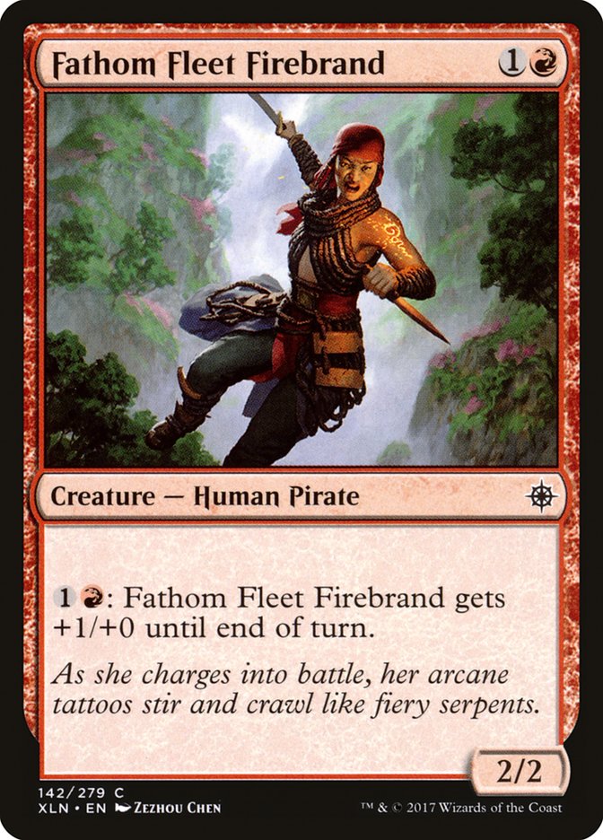 Fathom Fleet Firebrand [Ixalan] (142)