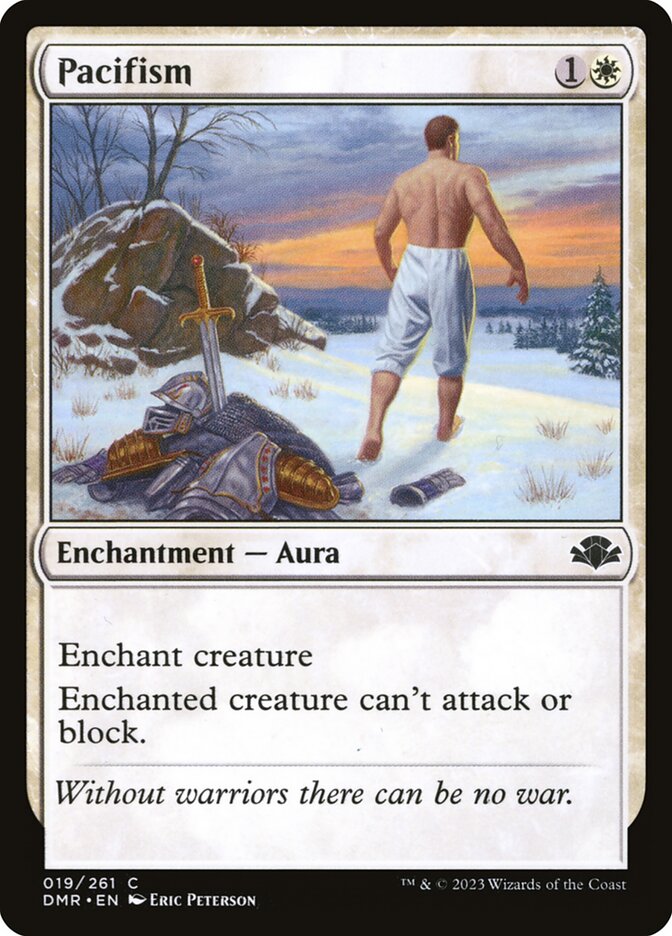 Pacifism [Dominaria Remastered] (19)