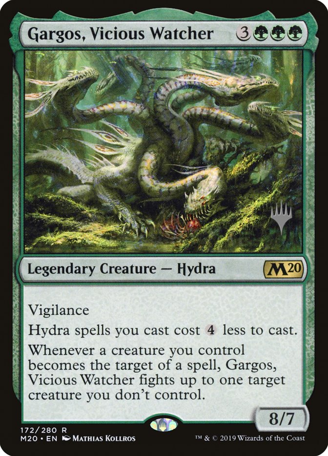 Gargos, Vicious Watcher [Core Set 2020 Promos] (172p)