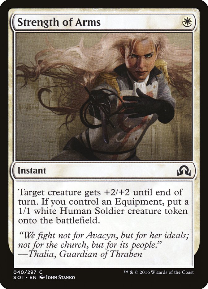 Strength of Arms [Shadows over Innistrad] (40)