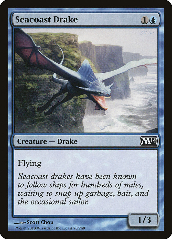 Seacoast Drake [Magic 2014] (70)