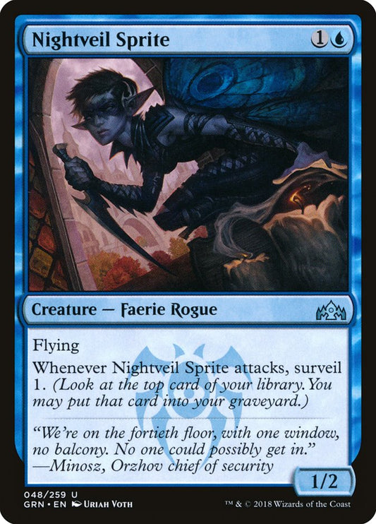 Nightveil Sprite [Guilds of Ravnica] (48)