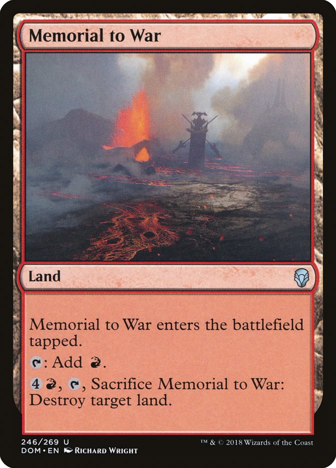 Memorial to War [Dominaria] (246)