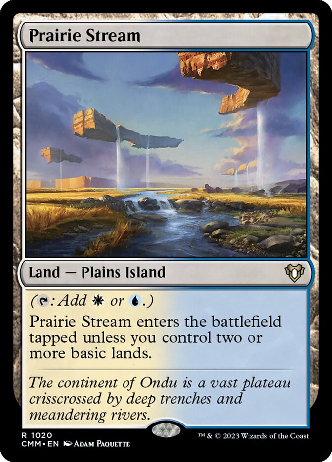 Prairie Stream [Commander Masters] (1020)