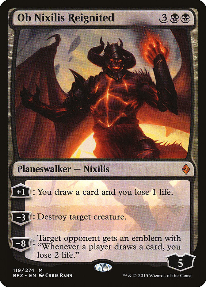 Ob Nixilis Reignited [Battle for Zendikar] (119)