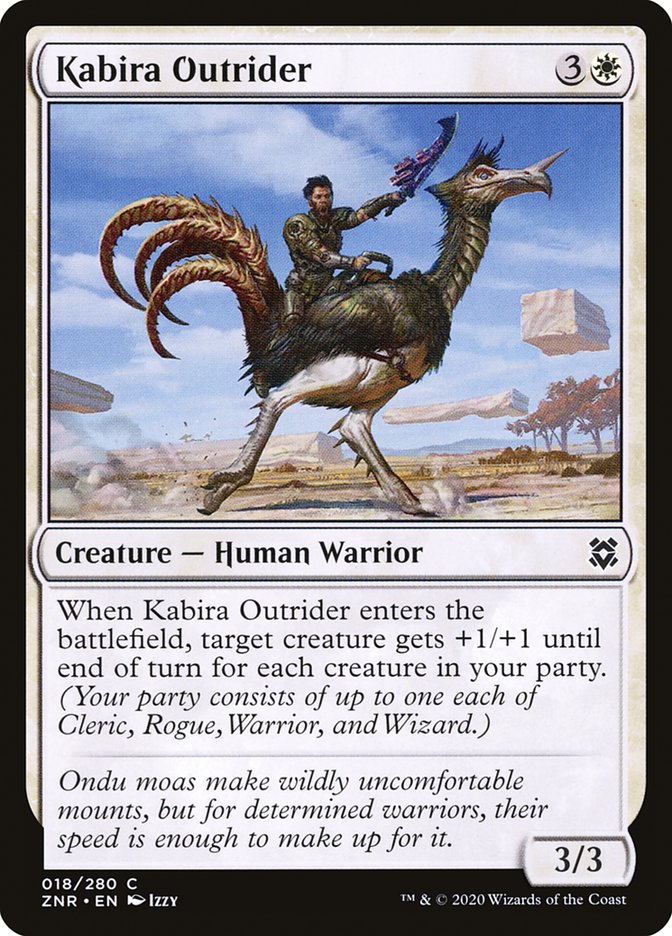 Kabira Outrider [Zendikar Rising] (18)