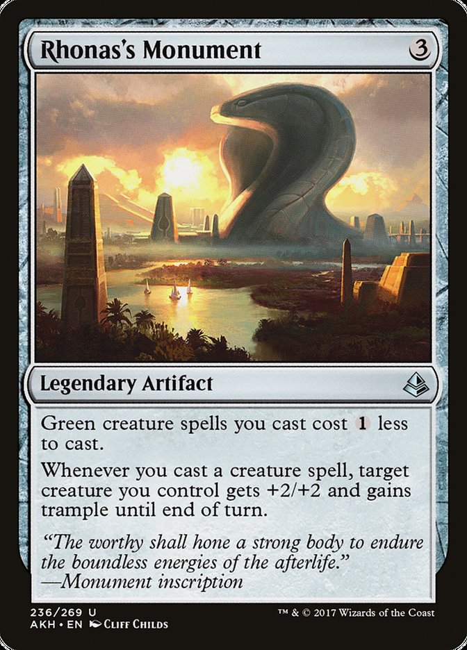 Rhonas's Monument [Amonkhet] (236)