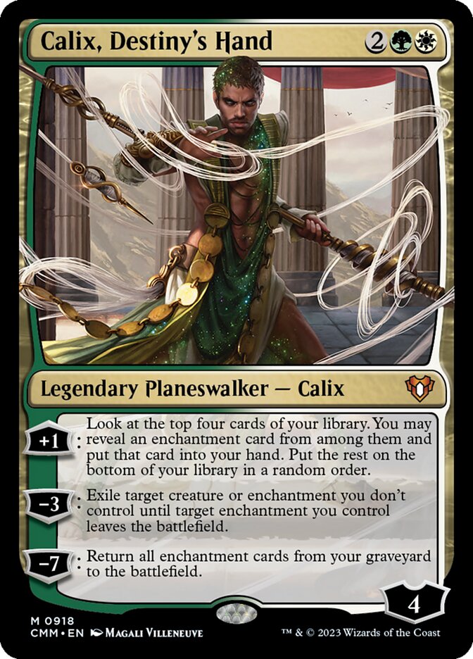Calix, Destiny's Hand [Commander Masters] (918)