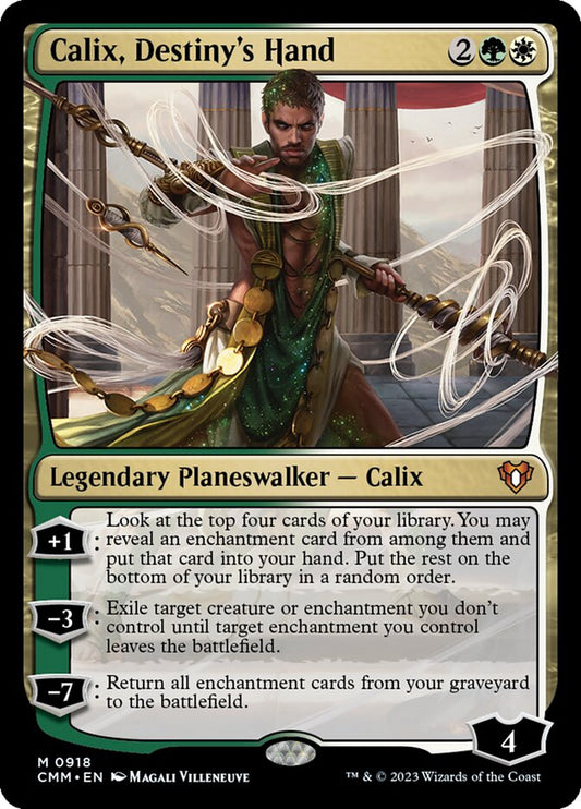 Calix, Destiny's Hand [Commander Masters] (918)