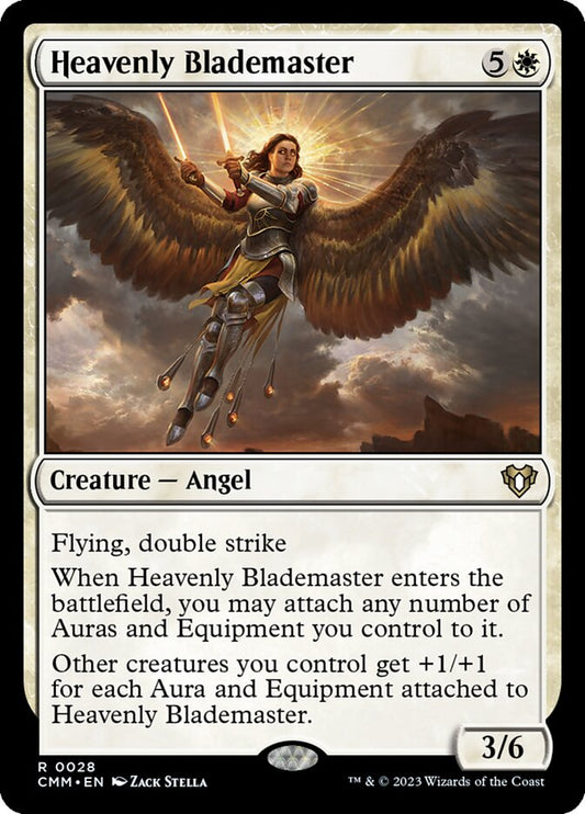Heavenly Blademaster [Commander Masters] (28)