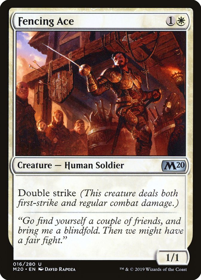 Fencing Ace [Core Set 2020] (16)