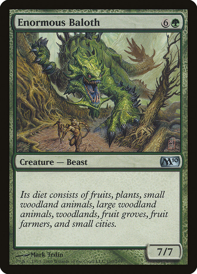 Enormous Baloth [Magic 2010] (180)