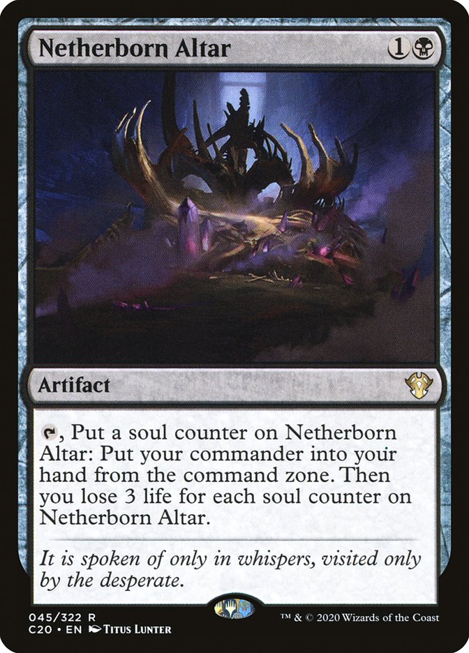 Netherborn Altar [Commander 2020] (45)