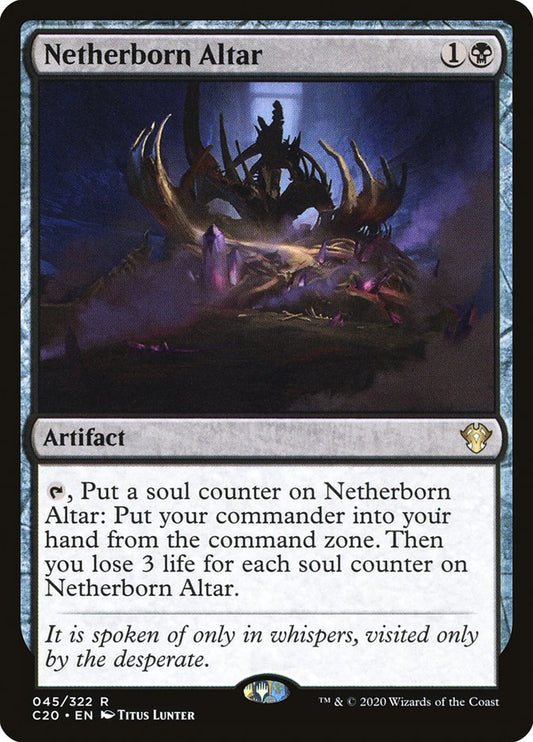 Netherborn Altar [Commander 2020] (45)