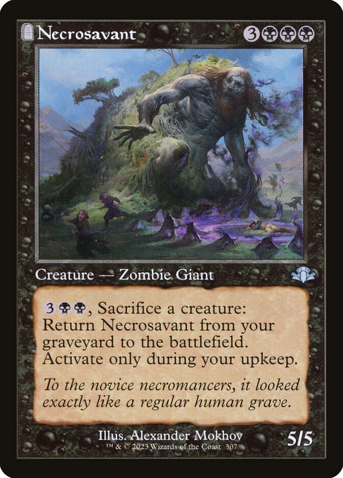 Necrosavant [Dominaria Remastered] (307)