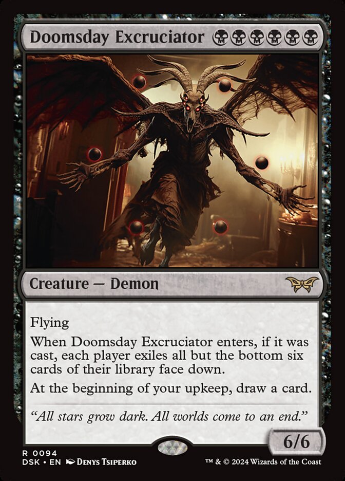 Doomsday Excruciator [Duskmourn: House of Horror] (94)