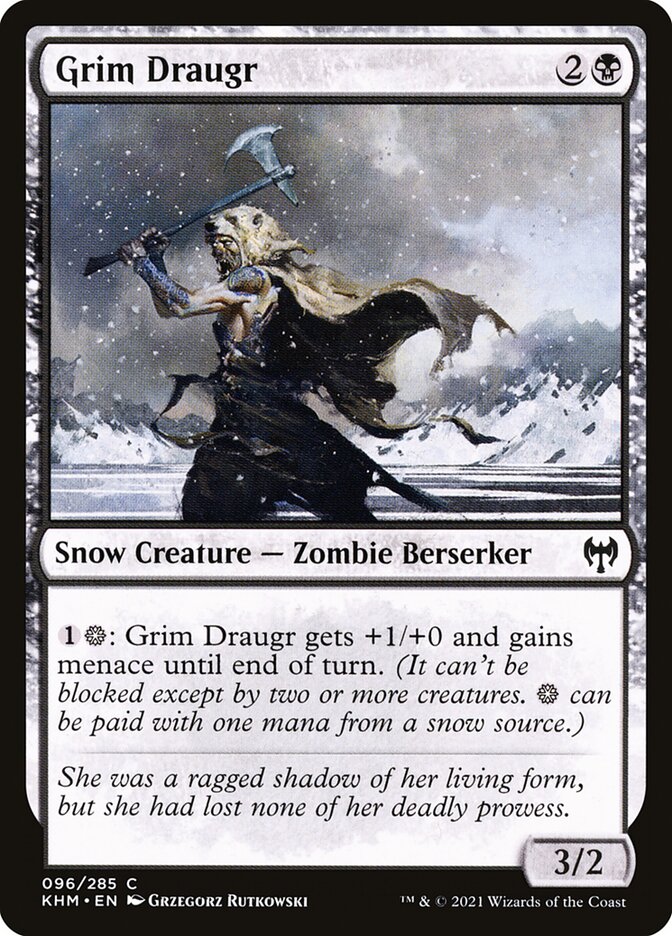 Grim Draugr [Kaldheim] (96)