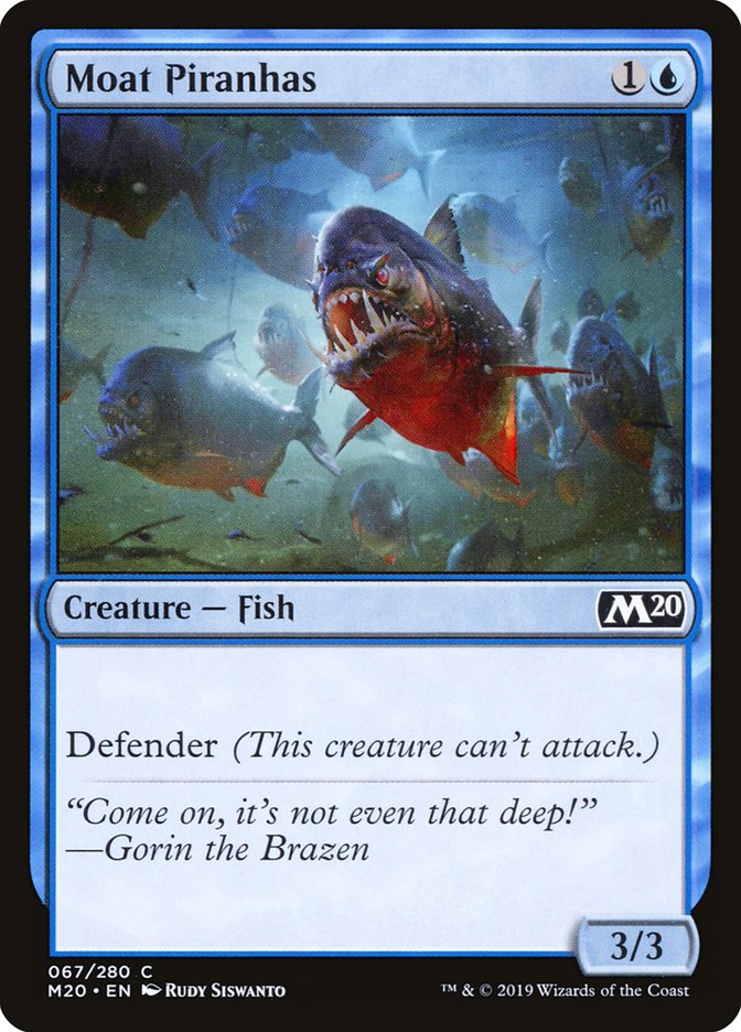 Moat Piranhas [Core Set 2020] (67)