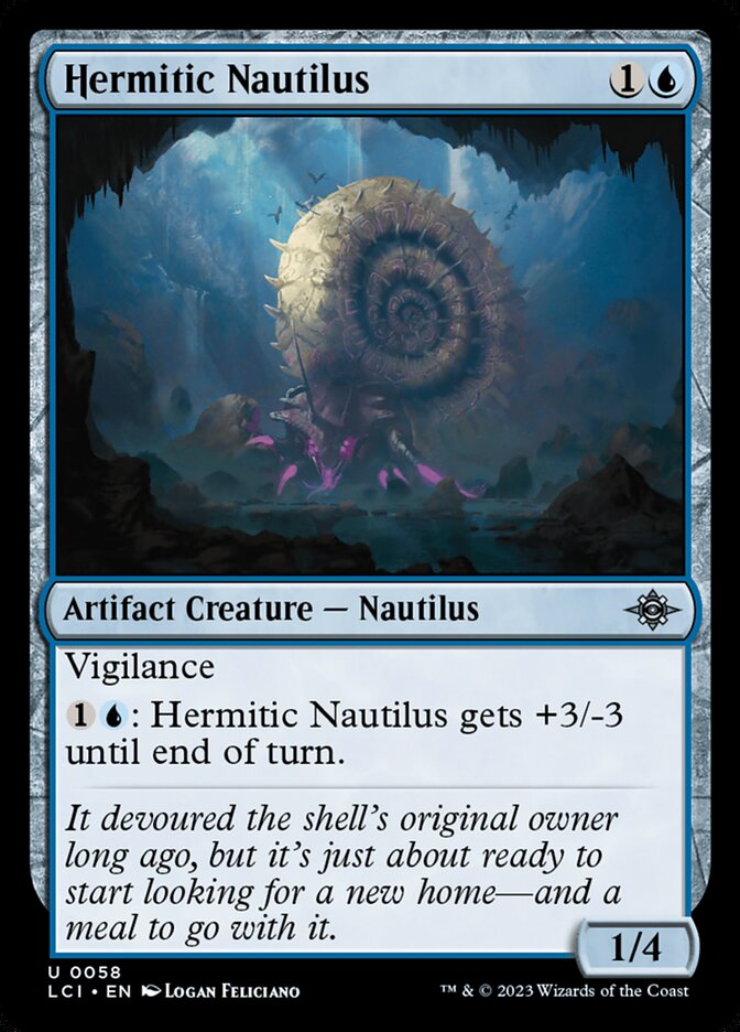 Hermitic Nautilus [The Lost Caverns of Ixalan] (58)