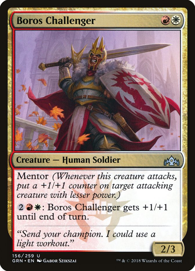 Boros Challenger [Guilds of Ravnica] (156)