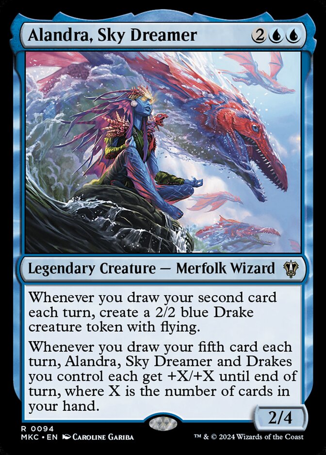 Alandra, Sky Dreamer [Murders at Karlov Manor Commander] (94)