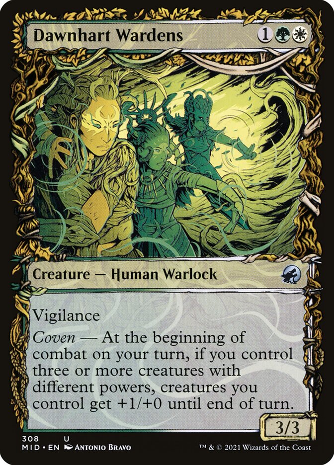 Dawnhart Wardens [Innistrad: Midnight Hunt] (308)